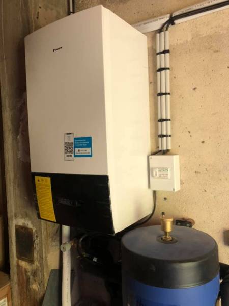 Devis pour remplacement chaudière à fioul par une pompe à chaleur DAIKIN dans le blayais