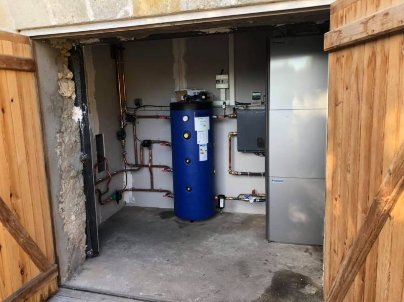 Devis remplacement chaudière à fioul par un pompe à chaleur DAIKIN dans le blayais