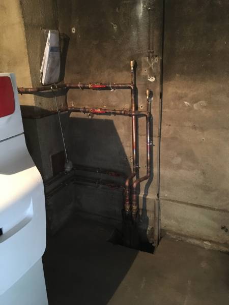 Remplacement chaudiére bois , par une chaudiére fioul a condensation en Charente - Maritime .