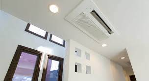 Installation d'une clim réversible avec pompe à chaleur dans une maison de 120m² à Jonzac en finition gainable, entretien inclus — une installation BERTIN PLOMBERIE CHAUFFAGE