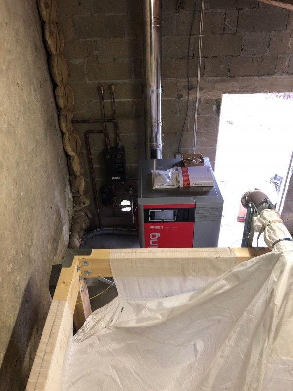 L’entreprise Bertin plomberie chauffage a installé une chaudière à granulés en Charente maritime.