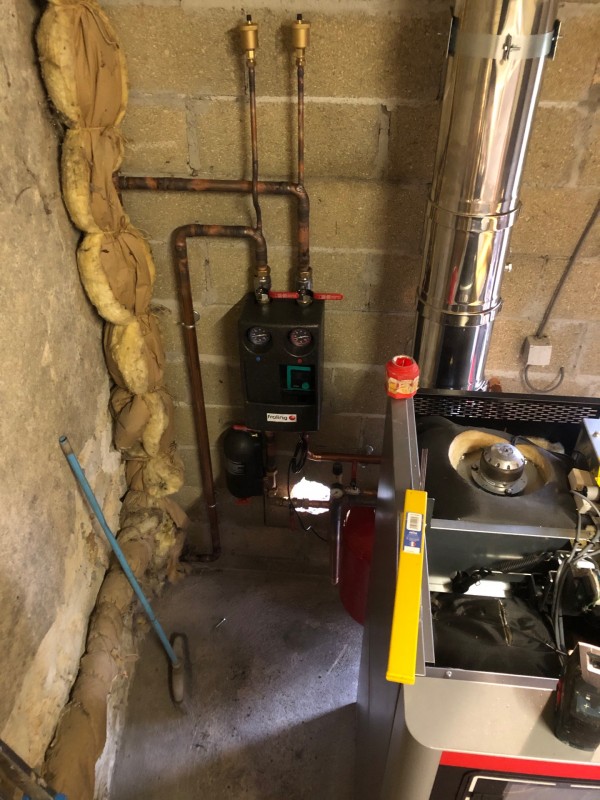 L’entreprise Bertin plomberie chauffage a installé une chaudière à granulés en Charente maritime.