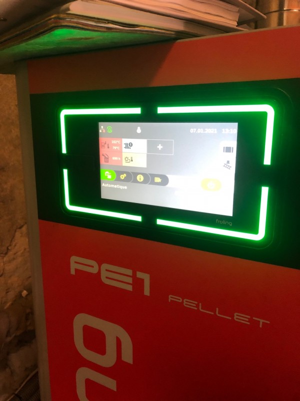 L’entreprise Bertin plomberie chauffage a installé une chaudière à granulés en Charente maritime.